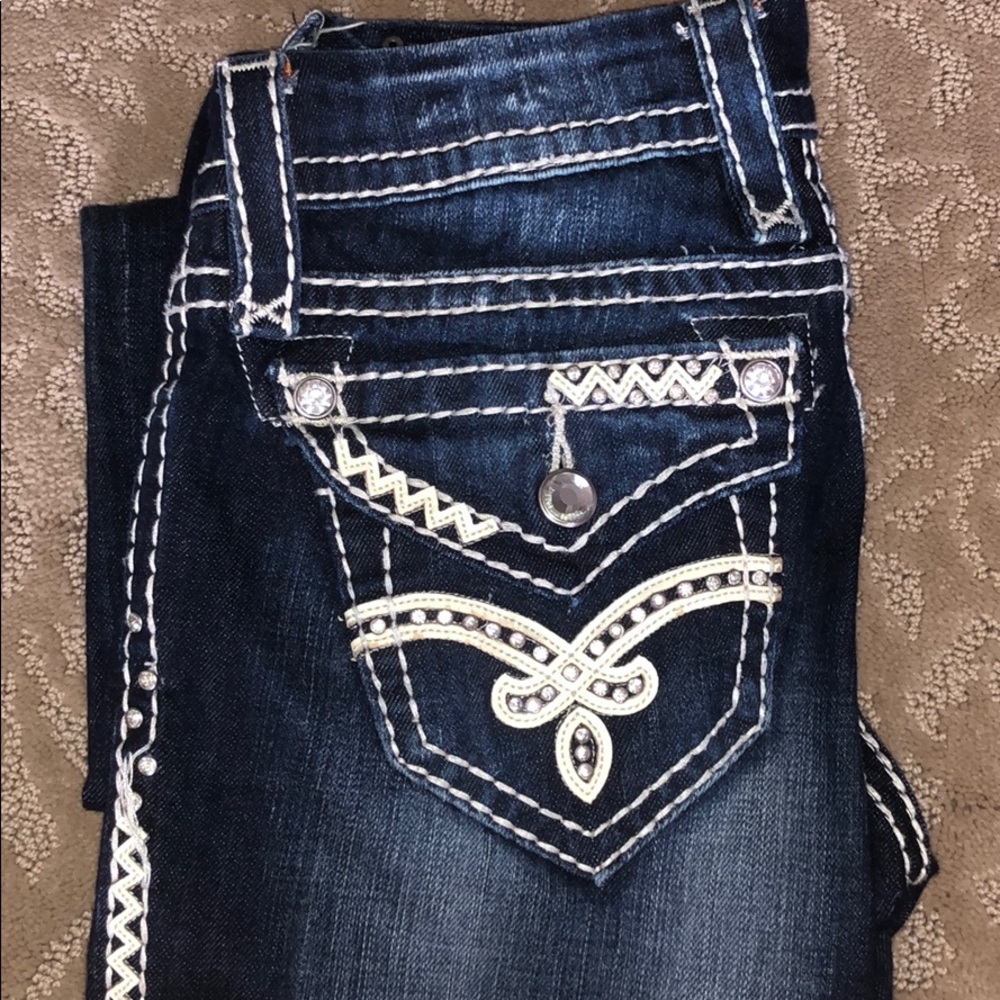 ROCK REVIVAL JEANS SIZE 24